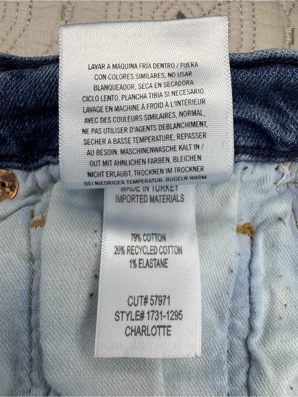 CITIZENS OF HUMANITY charlotte high rise straight jeans Medium Wash Size 25